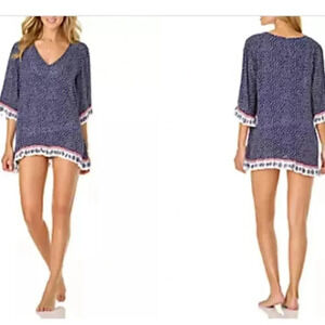 Anne Cole Bohemian Lightweight Tunic Size Medium